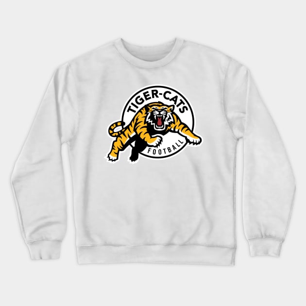 Hamilton,Tiger Cats, Crewneck Sweatshirt by eye cool